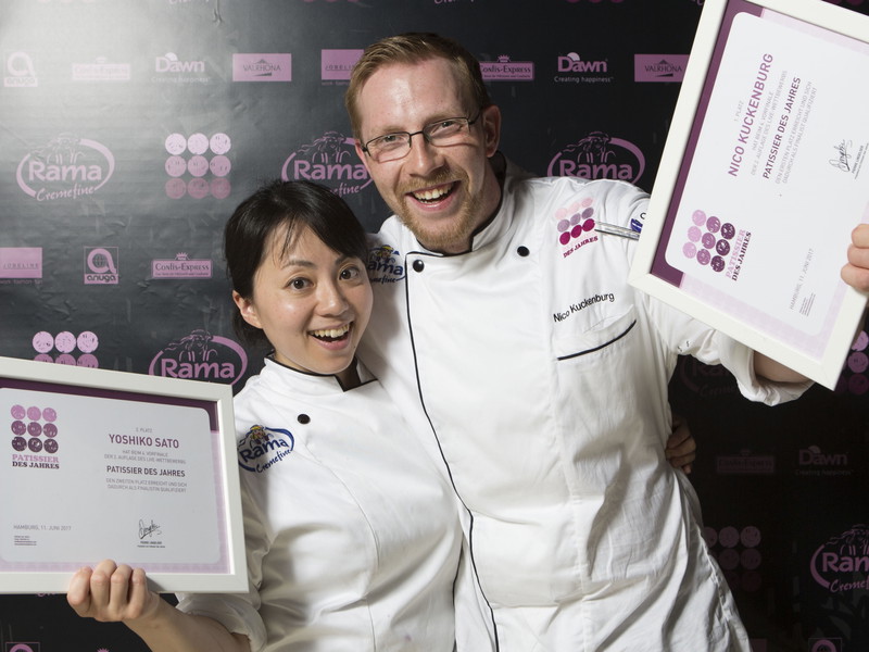 Beim Finale in Köln dabei: Yoshiko Sato und Nico Kuckenburg.