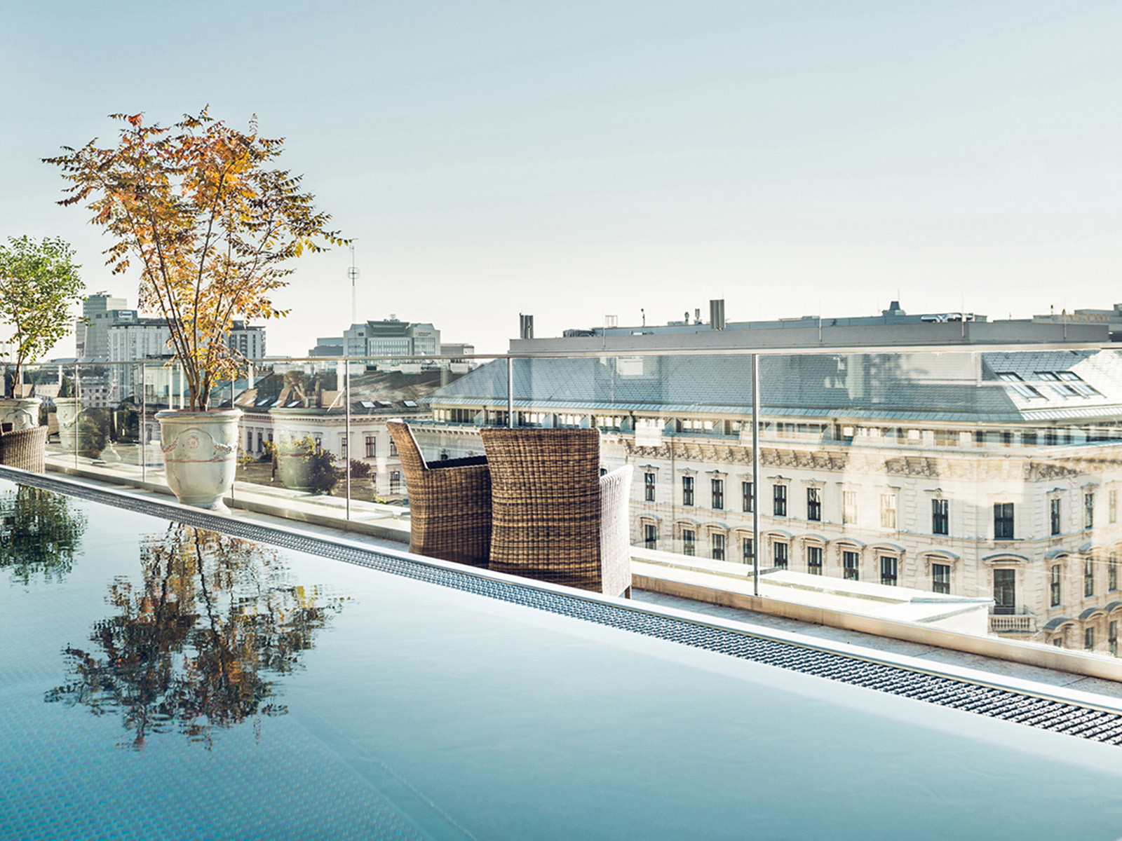 Im Hotel Grand Ferdinand gibt es jeden Sonntag feine Grillspezialitäten hoch über den Dächern Wiens.