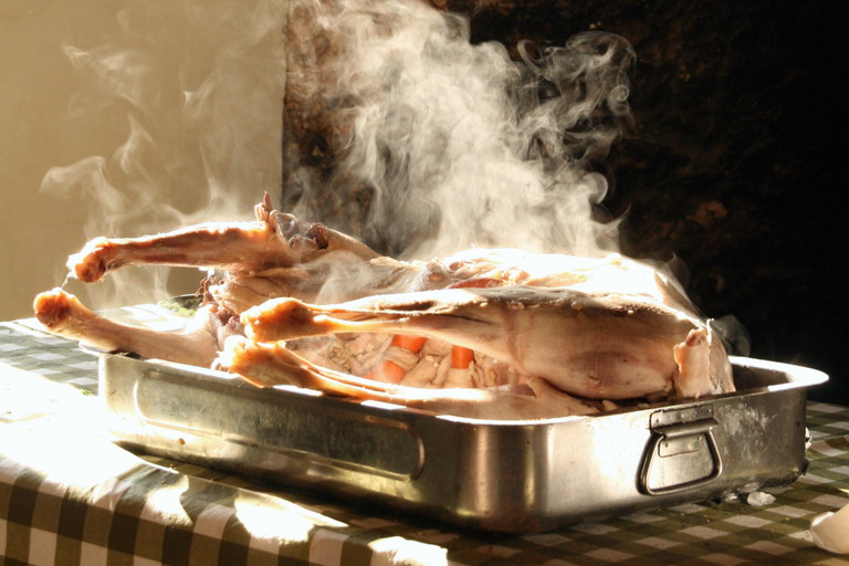 Gefülltes Lamm von Onur Elci, der in Mallorca Koch-Events mit seiner «Kitchen Guerilla» organisiert.