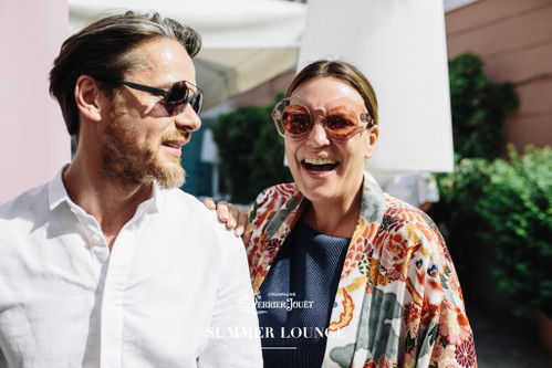 Katharina Plattner von Andy Wolf Eyewear war auch bei der Eröffnung zu Gast.