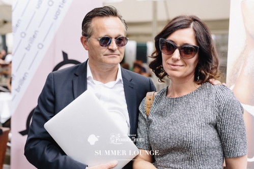 Richard Brixel (Kleine Zeitung) und Bettina Merl (Austria Trend Hotel). 