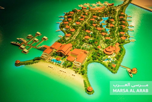 140 exklusive Luxusvillen entstehen unmittelbar neben dem weltberühmten Burj al Arab.