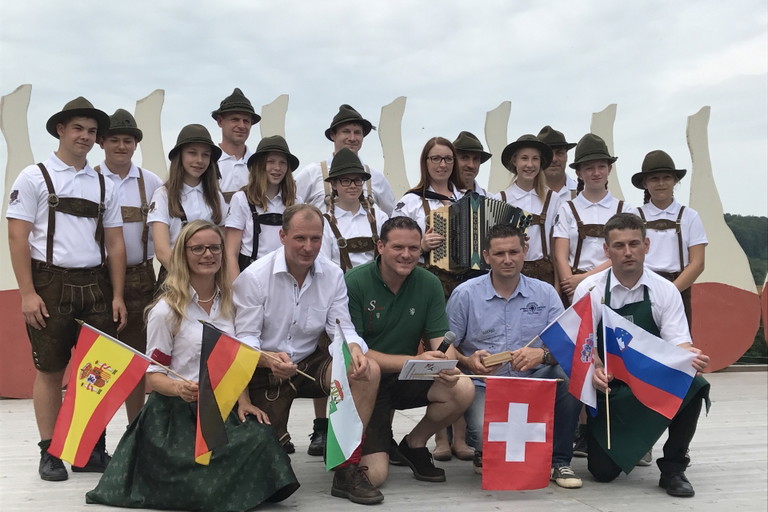 Die internationale Elite war beim Schinkenkulinarium vertreten.