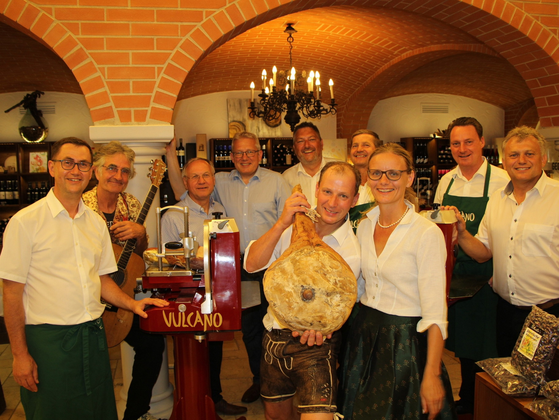Die steirische Schinkenmanufaktur maß sich mit der europäischen Schinkenelite.