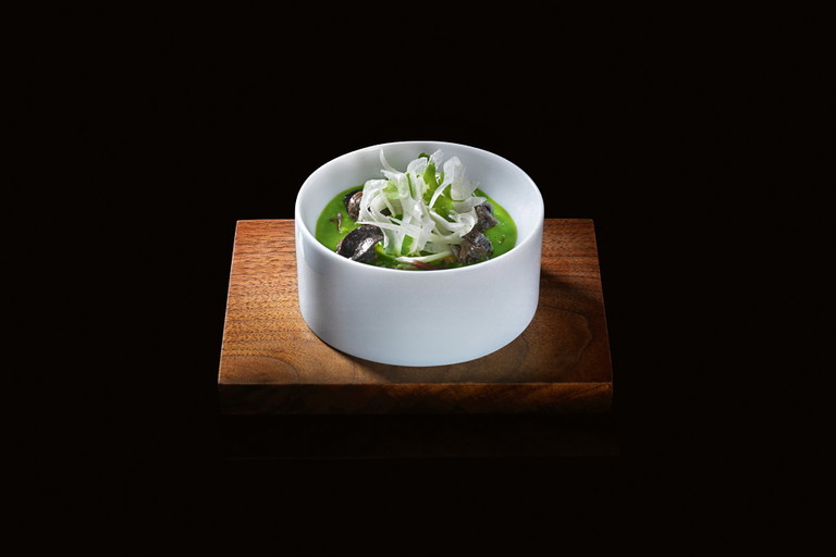 Moderne Kreation: Schnecken-Porridge von Heston Blumenthal.