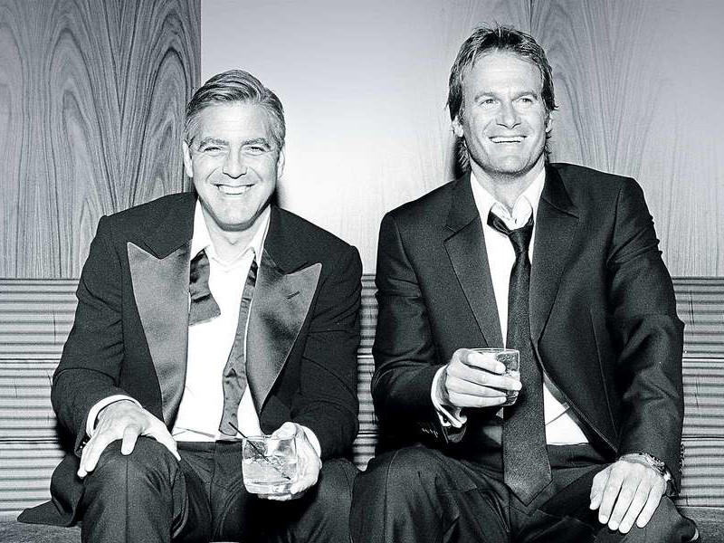 George Clooney und Partner Rande Gerber können auf einen historischen Coup anstoßen.
