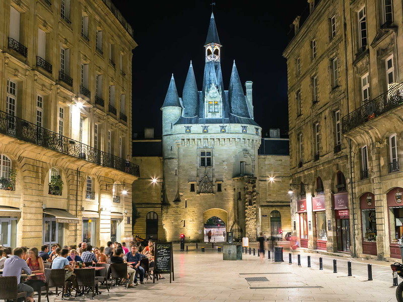 Die Altstadt von Bordeaux steht innerhalb der ehemaligen Stadtmauer.