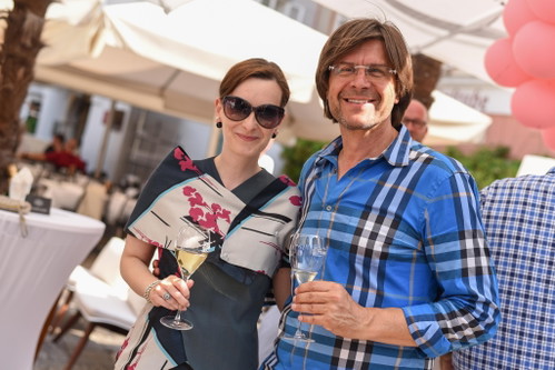 Alexandra Gorsche (Falstaff Karriere) und Christian Walcher (Jaguar Graz). 