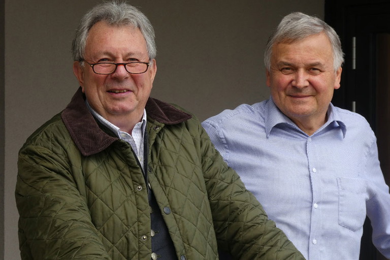 Alain Langlois und Alois Gölles sind seit 25 Jahren befreundet.