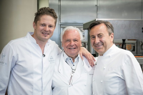Martin Klein, Eckart Witzigmann und Daniel Boulud.