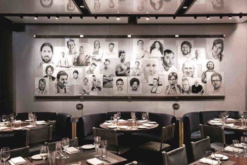 So simpel: Im »Chefs Club« in NYC ersetzen Fotos von Involvierten teure Kunstobjekte. Nachmachen!