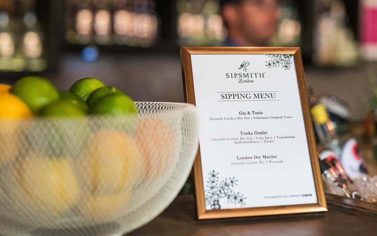 Das Tasting Menu in der Botanical Garden Bar