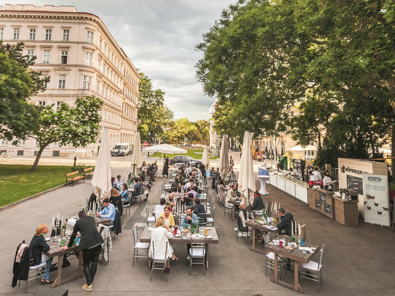 Wochenend-Gastspiel: Die »Naked Kitchen« bleibt immer nur für zwei Tage.
