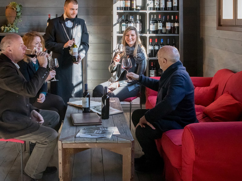 Das Museum im »World Wine Town« ist für alle Sinne gedacht.