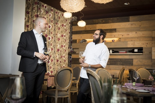Beide stehen hinter dem neuen Konzept des Gourmetrestaurants.