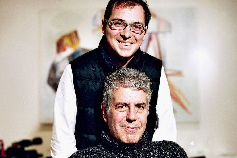 Max Stiegl und Anthony Bourdain im »Gut Purbach«: Extremisten unter sich.