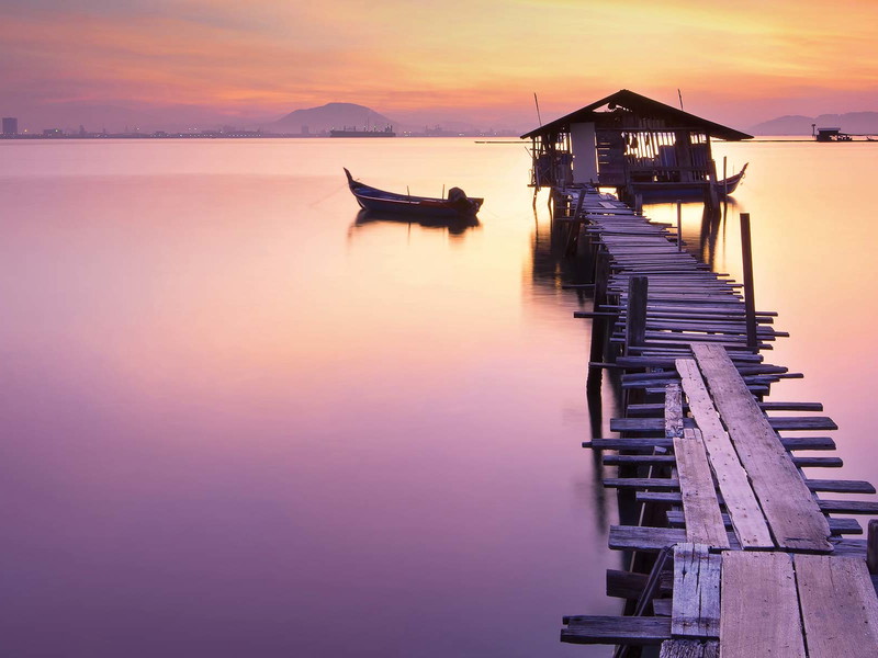 Traumhafte Strände und eine pulsierende Metropole: Die Insel Penang vor der Westküste Malaysias.