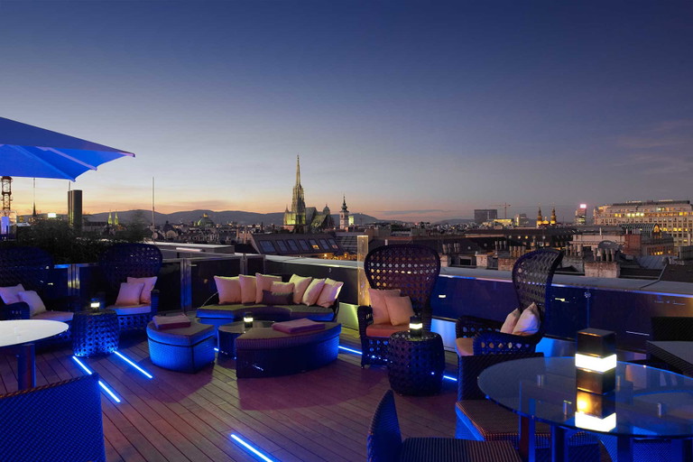 Ein Ausblick auf Wien, der sich sehen lassen kann.