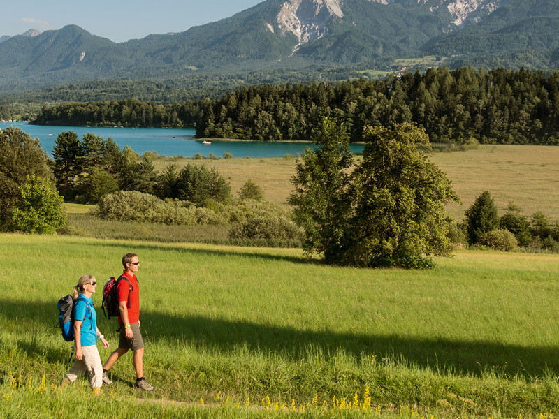 Entspannung pur bietet der Alpe-Adria-Trail ab Kärnten.