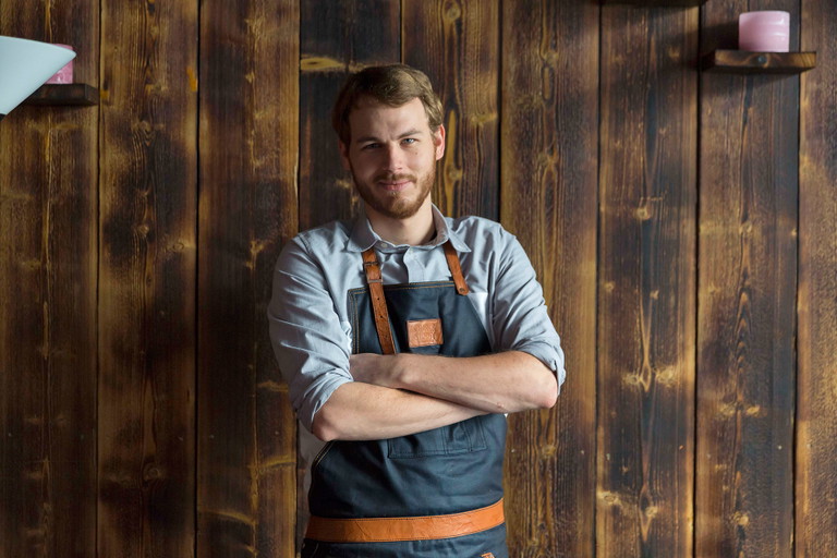 Tibor Werzl im Bochumer Restaurant »Five«.