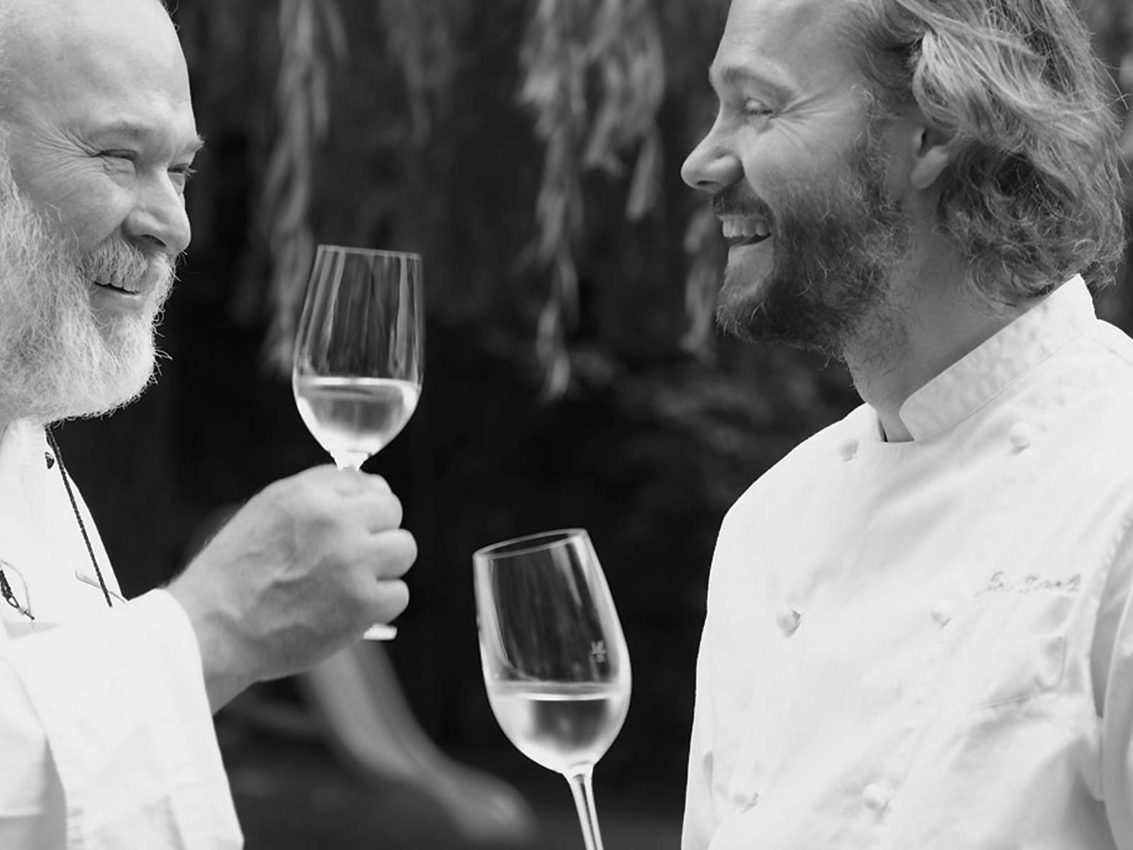 Josef Trippolt senior mit Sohn Josef junior