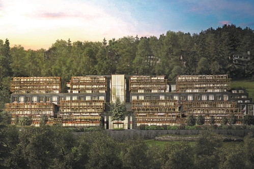 »Waldhotel Healthy Living«: Teil des Mammut-Projekts »Bürgenstock Resort« in der Schweiz.