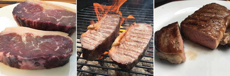 geliefert, gegrillt, genossen...