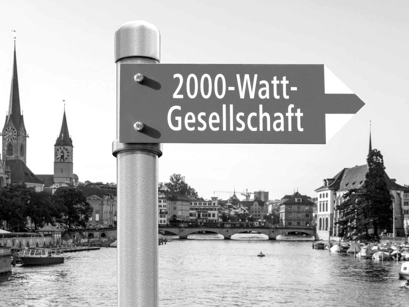 Zürich befindet sich auf dem Weg zur «2000-Watt-Gesellschaft».