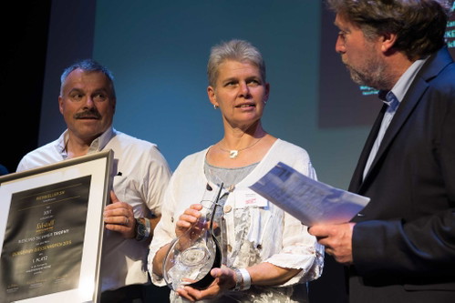 Marlies Keller und ihr Partner Beat Schindler vom WeinKeller.sh in Schaffhausen.