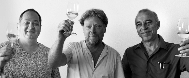 Sie degustierten: Ulrich Sautter, Martin Kilchmann, Konrad Bernath.