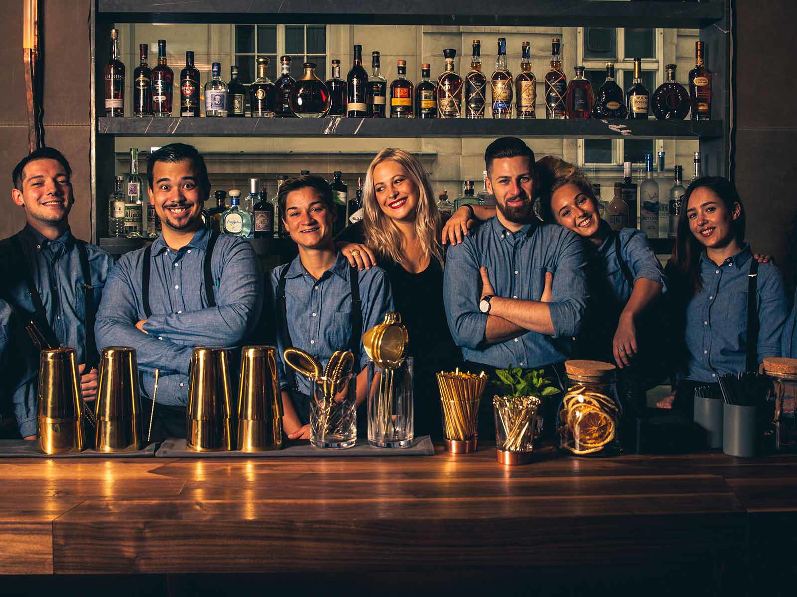 Das Bar-Team des&nbsp;»Aï«&nbsp;
