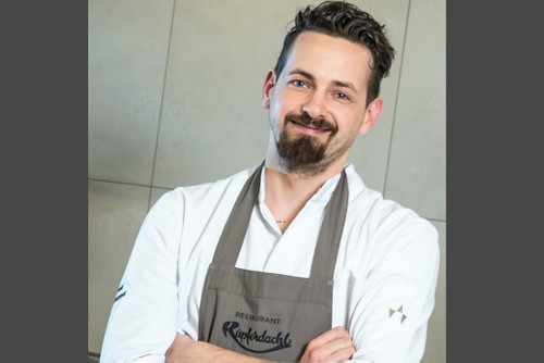 Daniel Edelsbrunner, Küchenchef im Kupferdachl. 