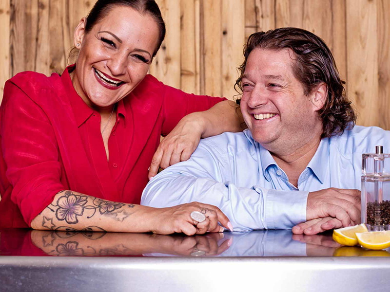 Julie Rampa und Christoph Wilson