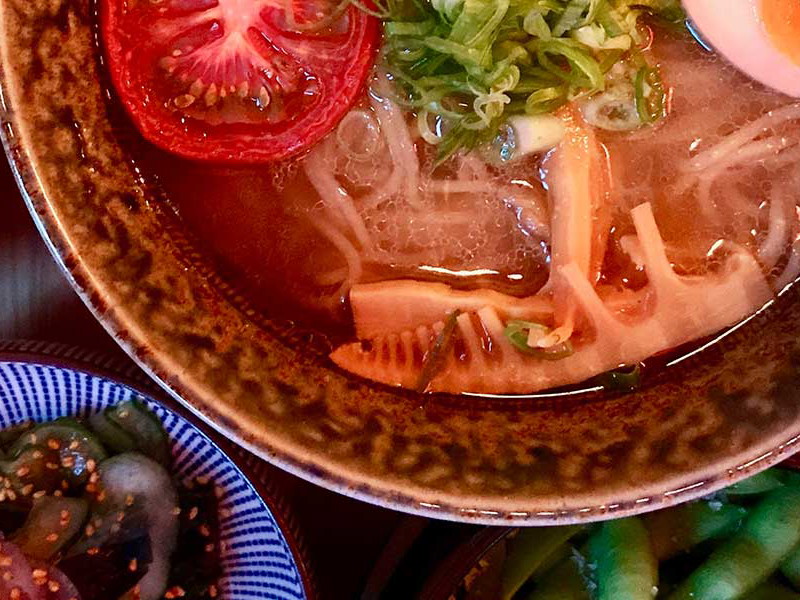 Die Brühen der Grund-Ramen sind alle selbstgemacht.