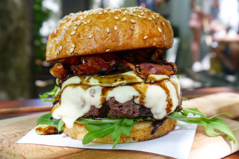 Bei der Auswahl ist es schwer, sich nur für einen Burger zu entscheiden.