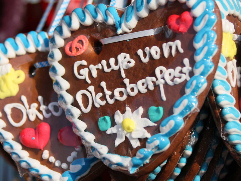Lebkuchengruß vom Oktoberfest 2017.