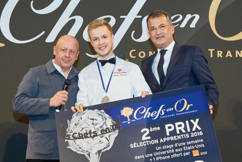 Matthias Birnbach: Der stolze Zweitplatzierte des »Les Chefs en Or«.