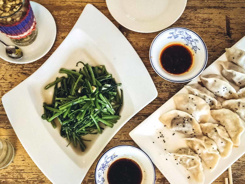 Frische Teigtaschen wie in Shanghai gibt es im «Lucky Dumpling».&nbsp;