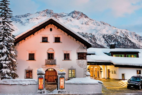 Luxus inmitten der Engadiner Bergwelt: das «Giardino Mountain»-Hotel.