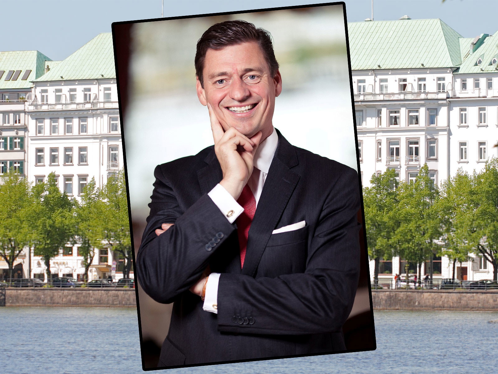 Ingo C. Peters, Geschäftsführender Direktor des Hamburger Traditionshauses Hotel Vier Jahreszeiten.