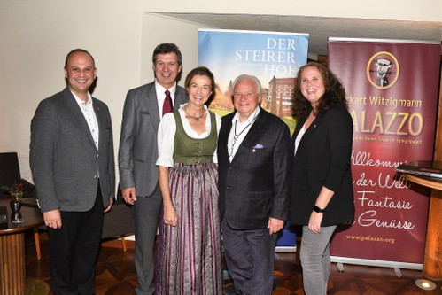 Mario Reiner, Werner sowie Gunda Unterweger, Eckart Witzigmann und Michaela Töpfer.