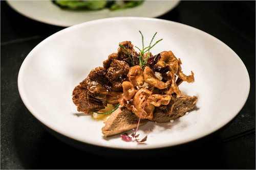 Signature Dish von »Esfck«: Magic Mushrooms.