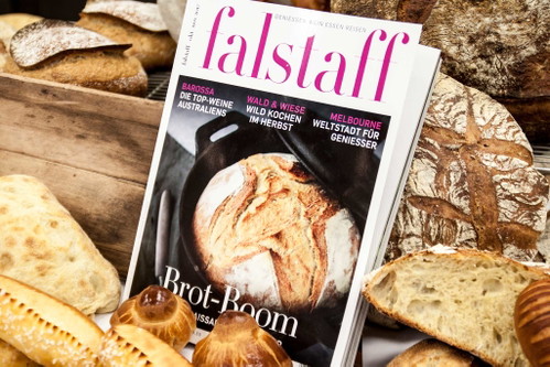 Die aktuelle Falstaff Ausgabe 07/2017 widmet sich dem Thema Brot in allen Facetten.