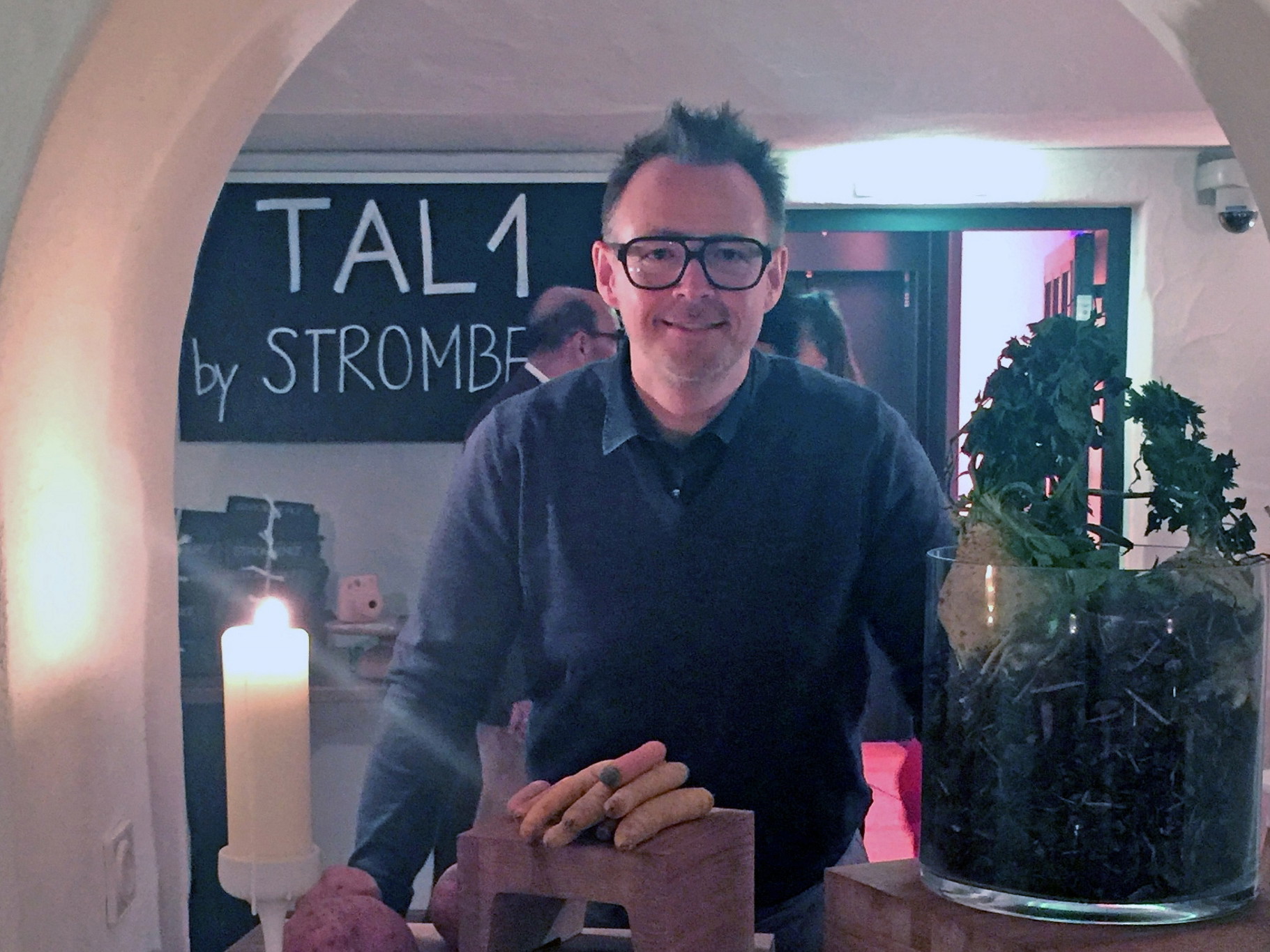 Holger Stromberg in seiner neuen Münchner Location.