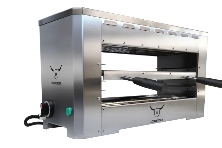 Der Lohberger »Gastro Plus« Infrarot-Grill.