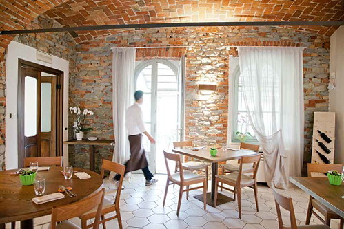 Die »Osteria Veglio«.