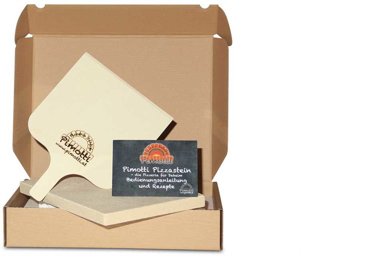 Der Pizzastein von Pimotti eignet sich auch zum Brotbacken.