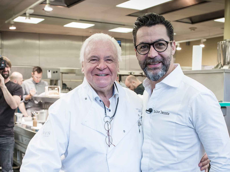 Eckart Witzigmann (l.) und&nbsp;Quique Dacosta (r.).