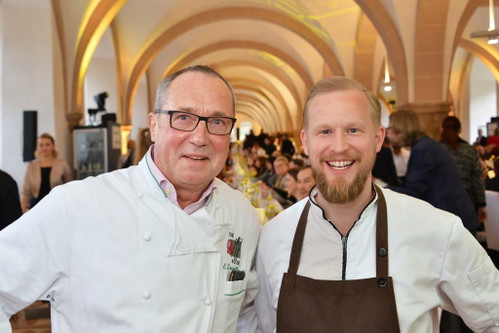 Egbert Engelhardt (links) hat vor 28 Jahren die Riesling-Gala ins Leben gerufen.