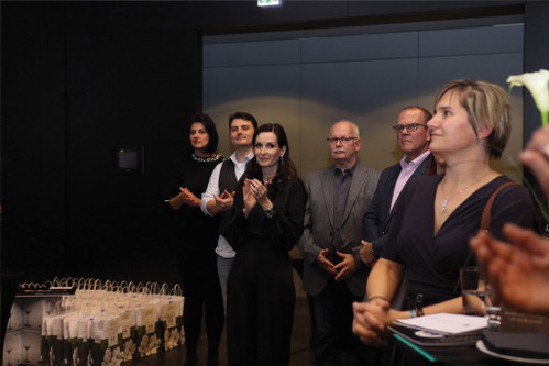 Alexandra Gorsche (Geschäftsführerin Falstaff Karriere) und Peter Dobcak (Obmann Frachgruppe Gastronomie).
